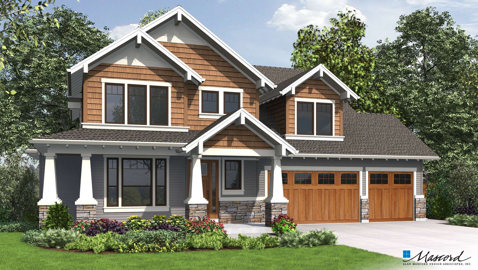 Main image for house plan 22199A: The Jefferson