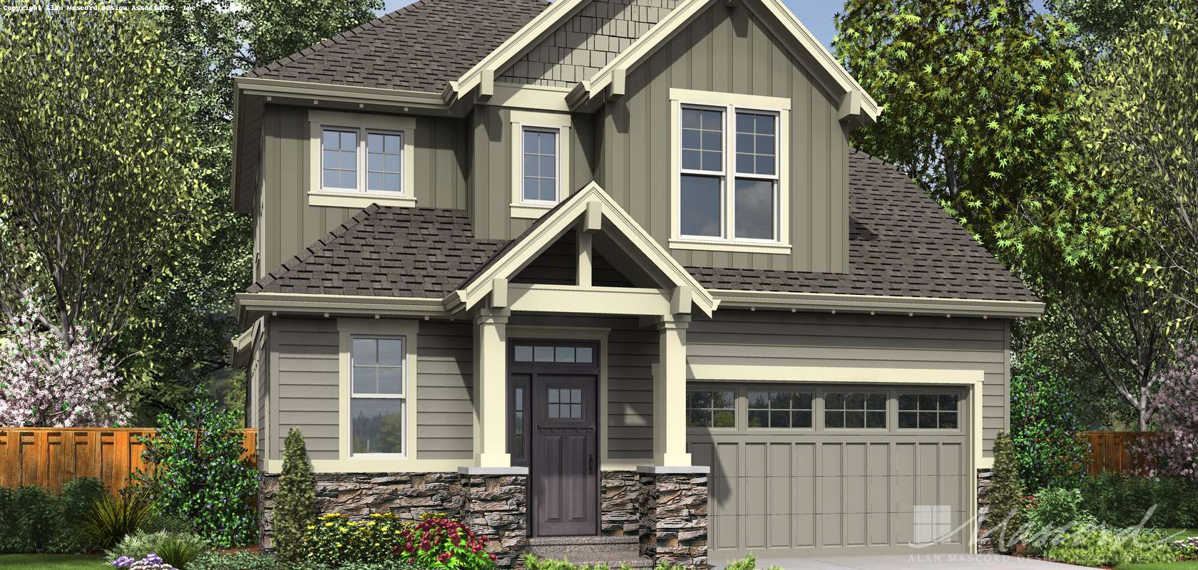 Mascord House Plan B22200B: The