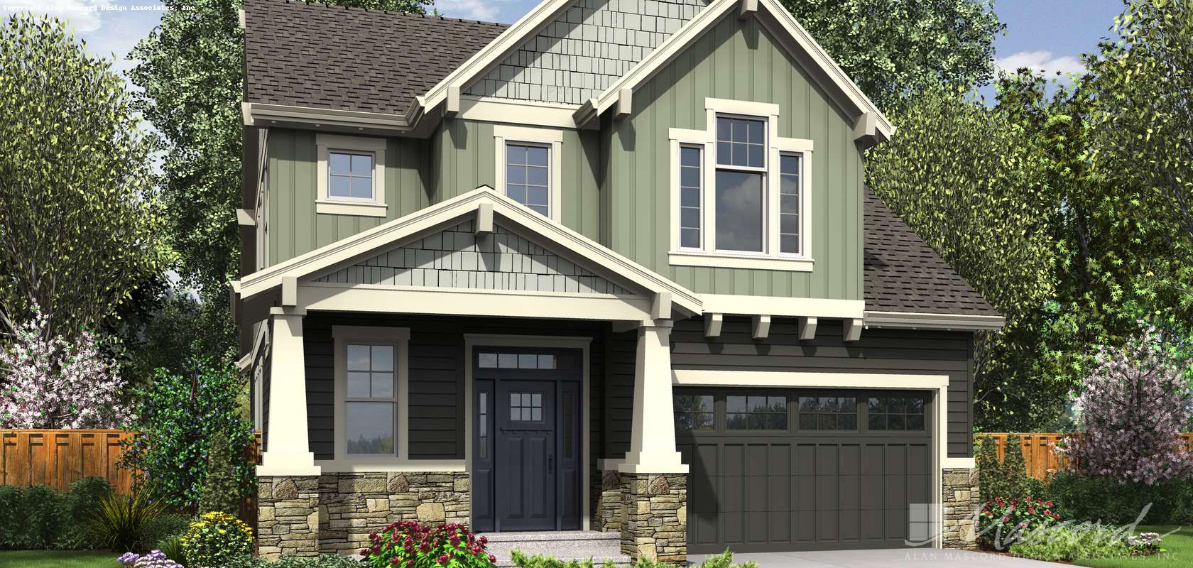 Mascord House Plan 22200: The Freewater