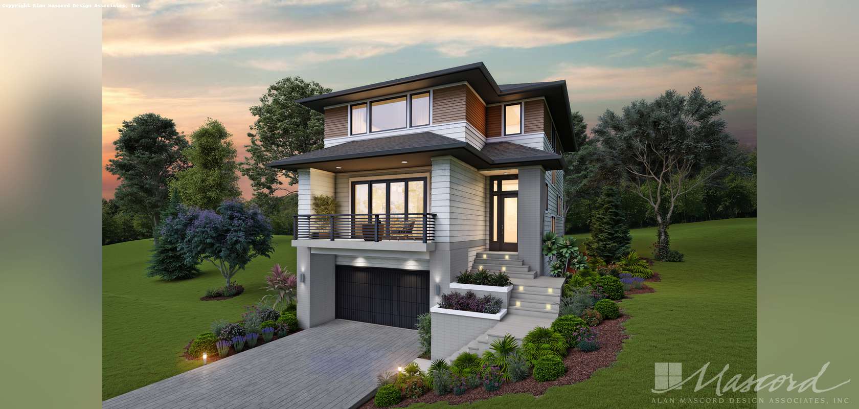 Mascord House Plan 22202: The Bingley