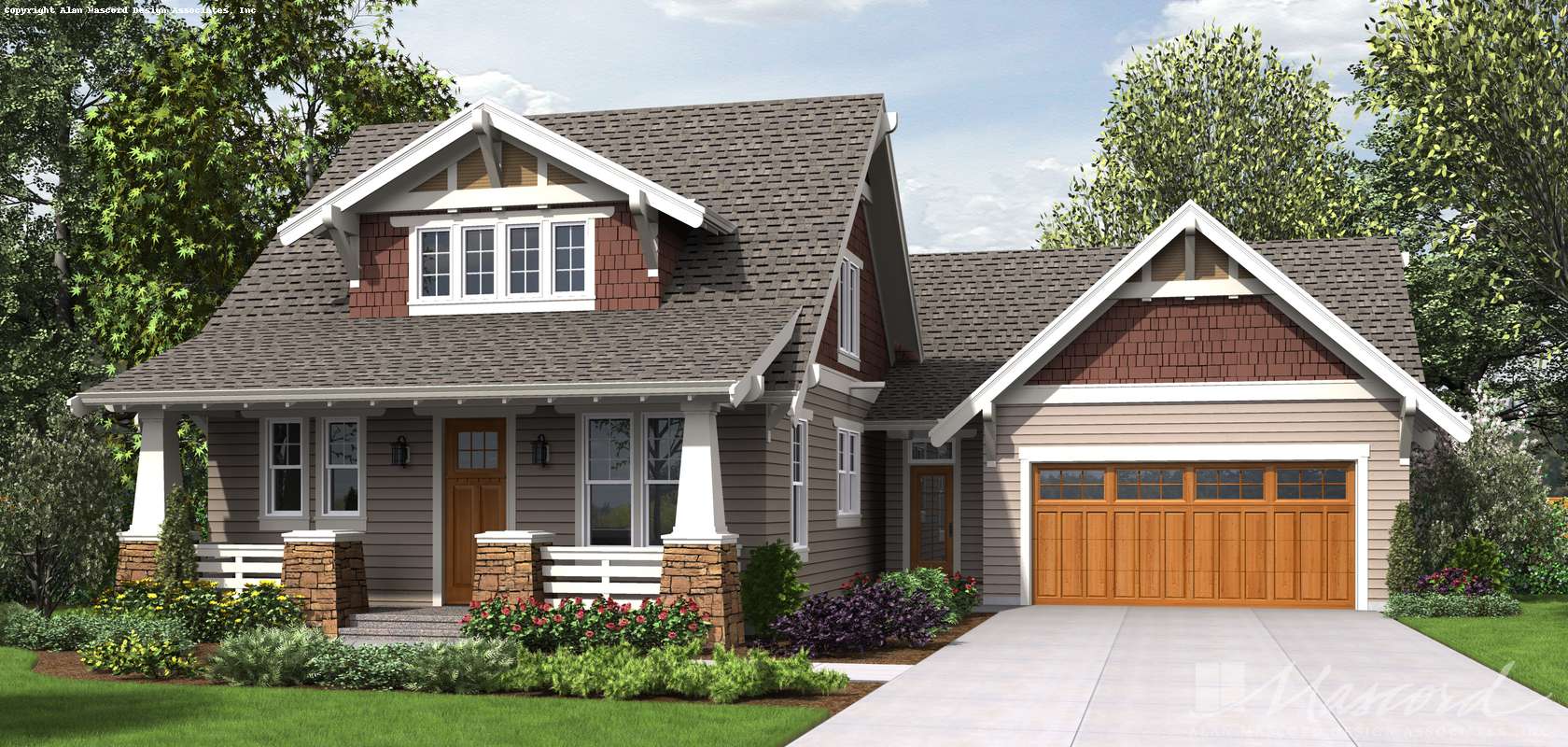 Mascord House Plan B22208: The