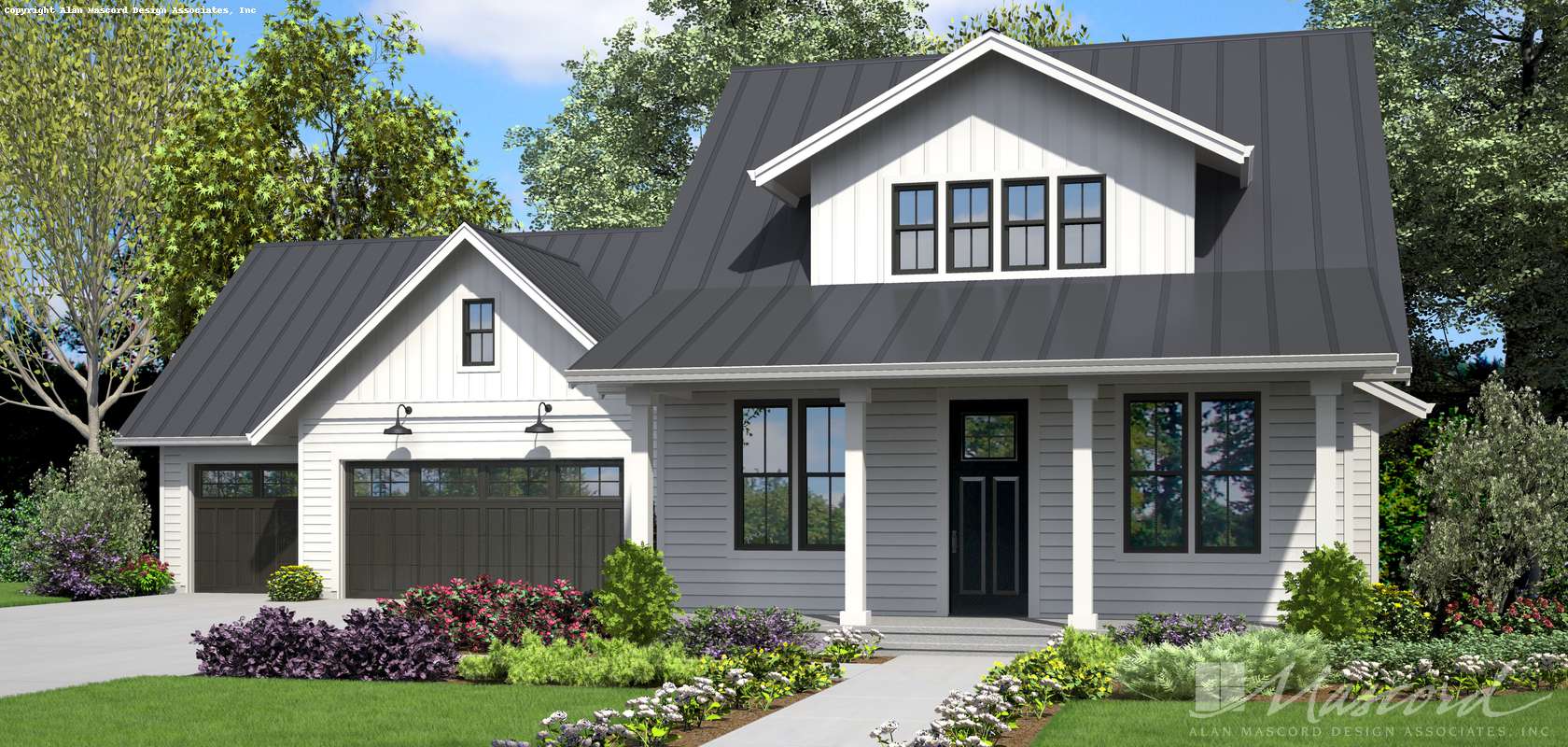 Mascord House Plan B22208A: The