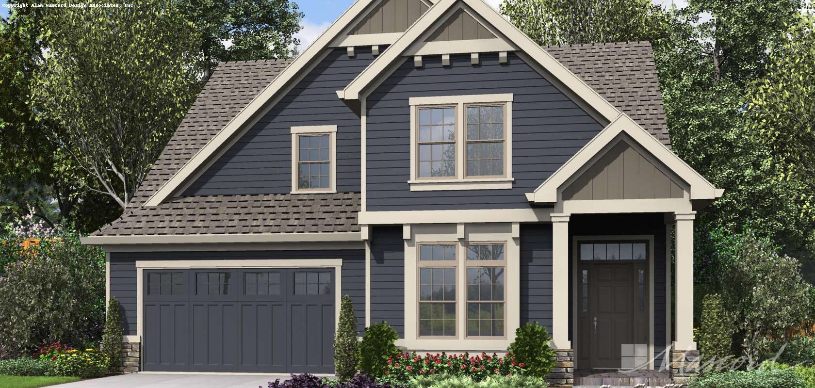 Mascord House Plan 22215: The Sinise