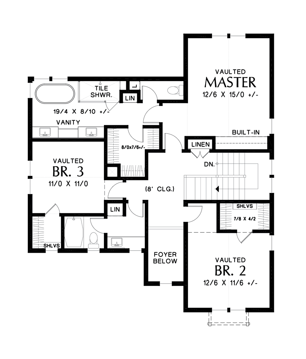 Country House Plan 22222 The Lone Pine 2448 Sqft, 3 Beds