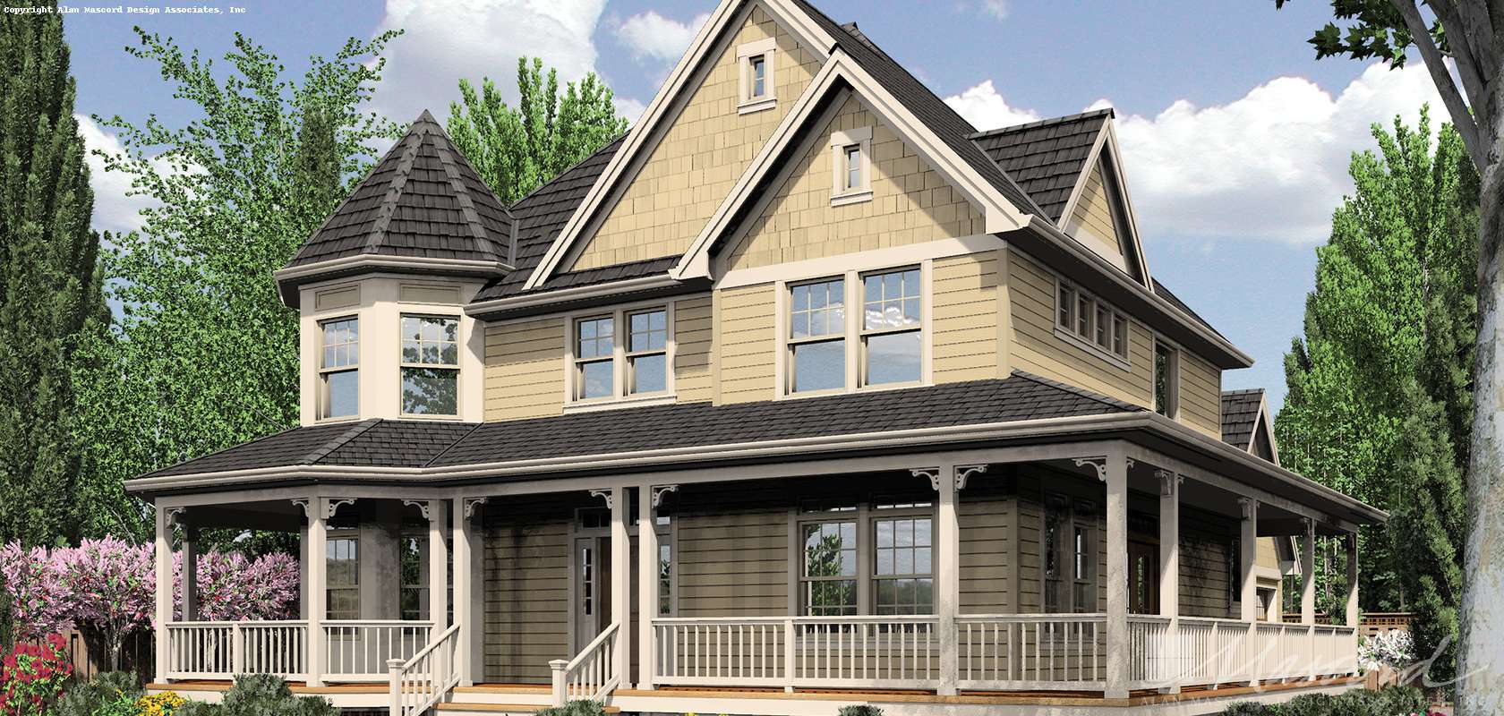 Mascord House Plan 2229A: The Stratford