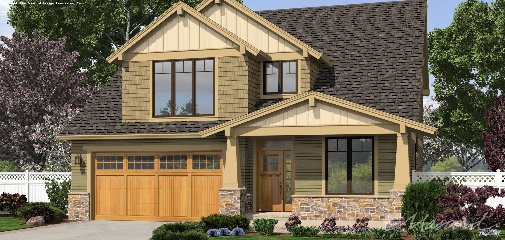 Mascord House Plan 2230CD: The Olympia