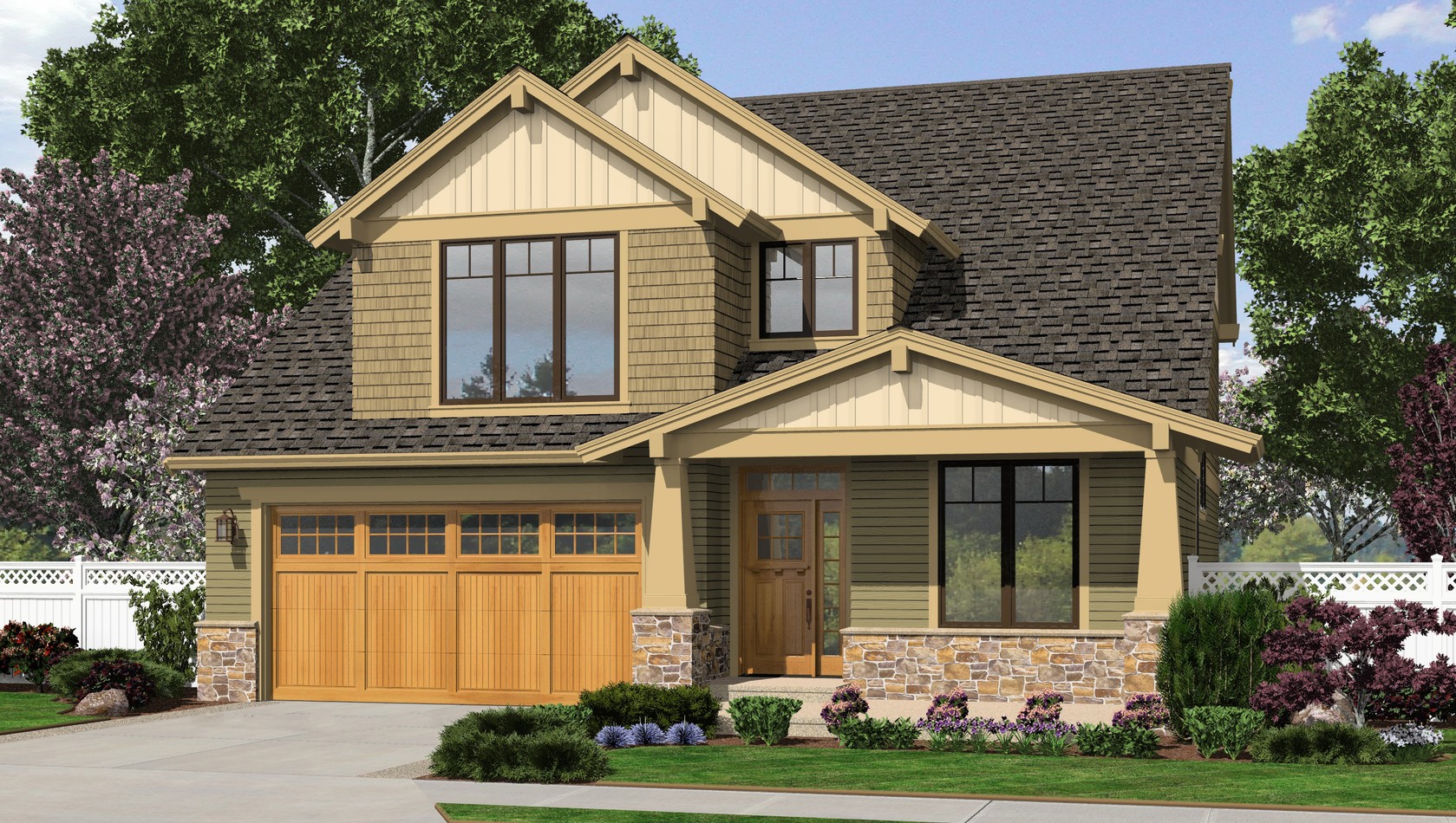 Main image for house plan 2230CD: The Olympia
