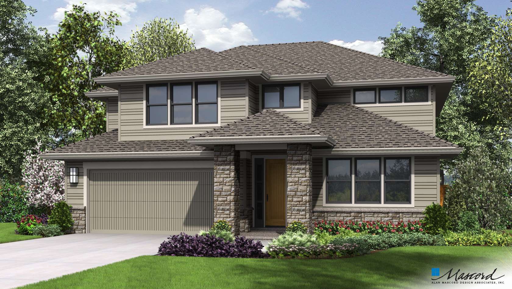 Main image for house plan 2230CG: The Gardena