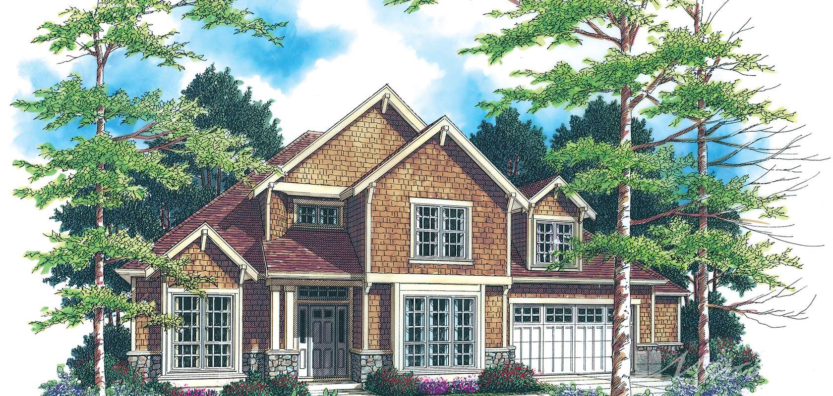 Mascord House Plan 2234B: The Roseland