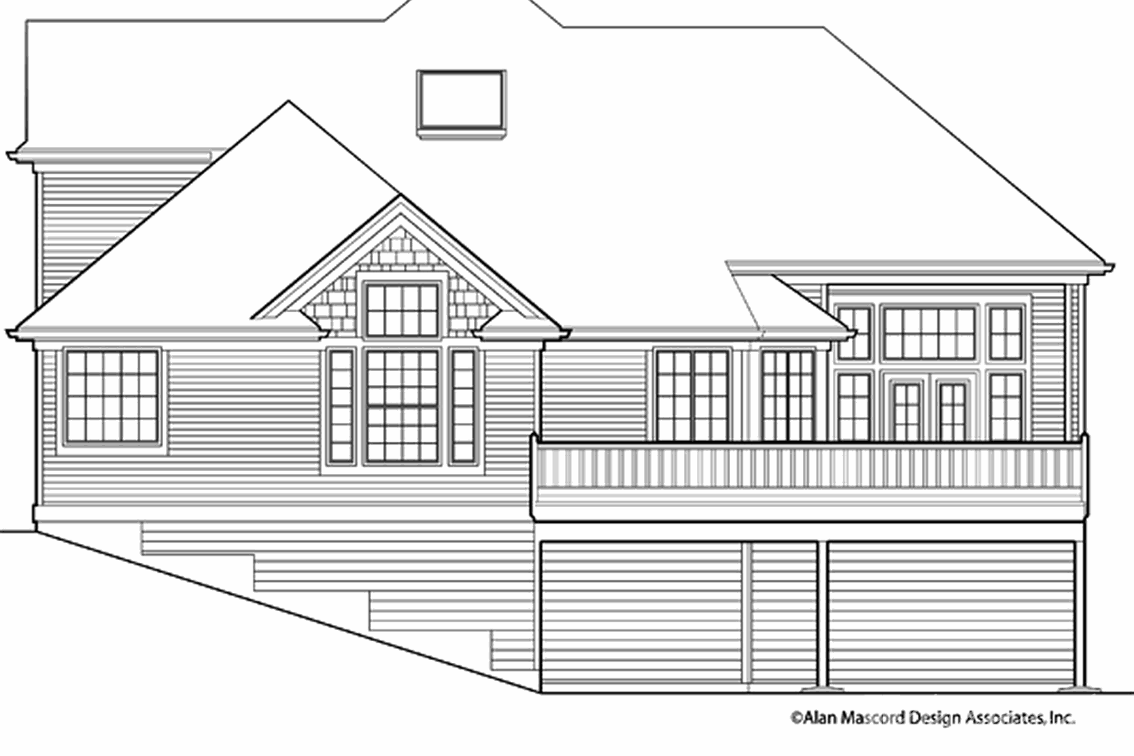 Traditional House Plan 2235 The Richardson: 2214 Sqft, 3 Beds, 2.1 Baths