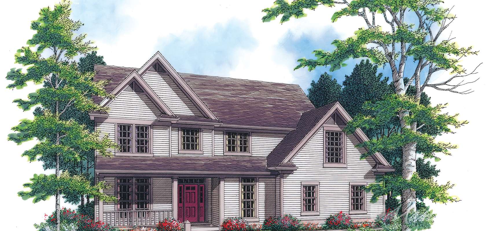 Mascord House Plan 2239NH: The Caledonia