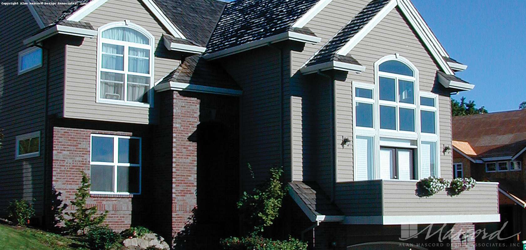Mascord House Plan 2243B: The Crestview