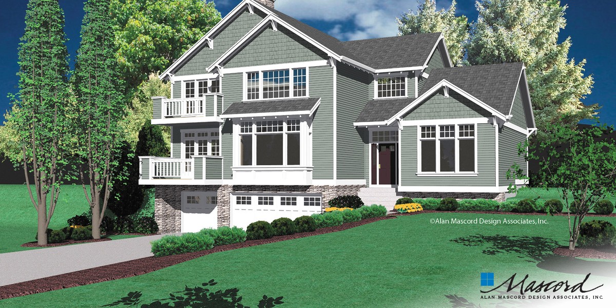 Mascord House Plan 2263DC The Fairmont