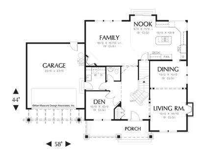 House Plan 2271AB - The Campton