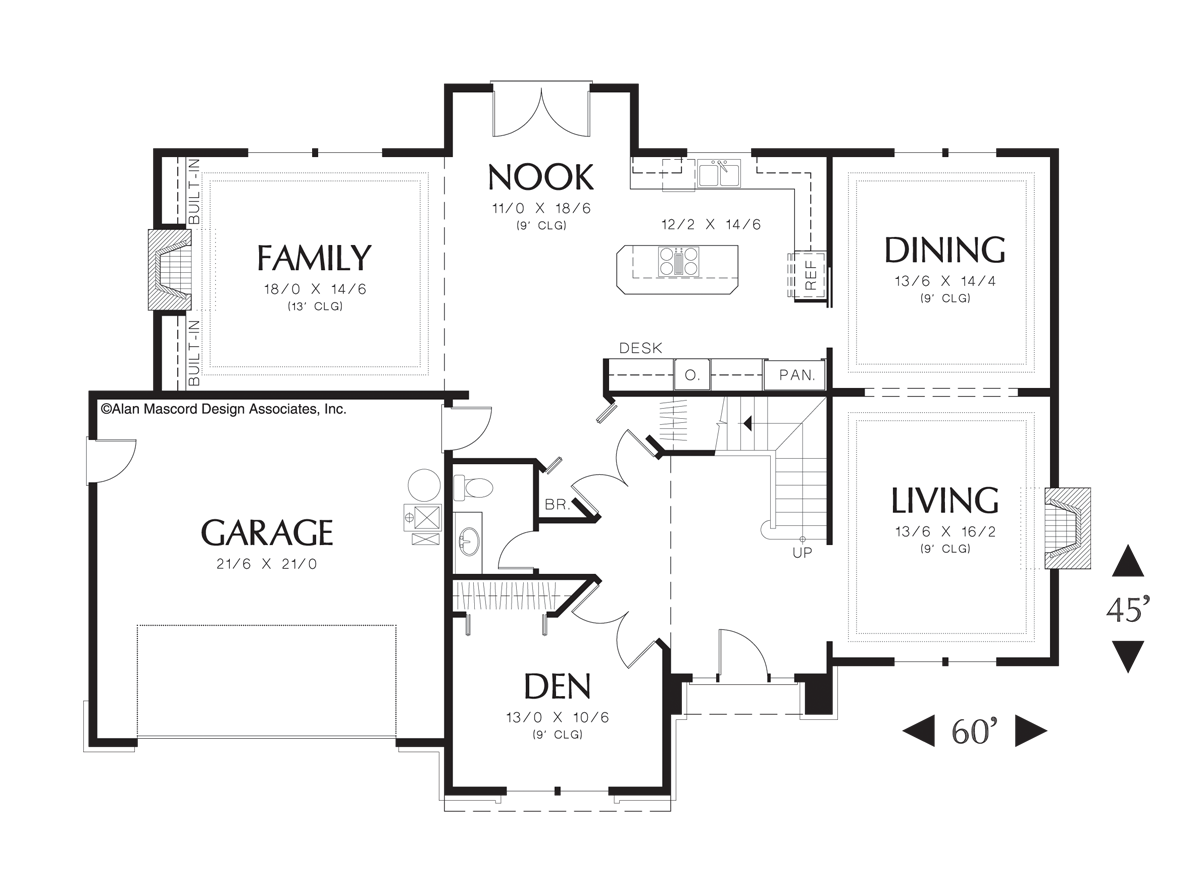 Georgian House Plan 2278 The Bienville 2870 Sqft 3 Bedrooms 2 1 Bathrooms