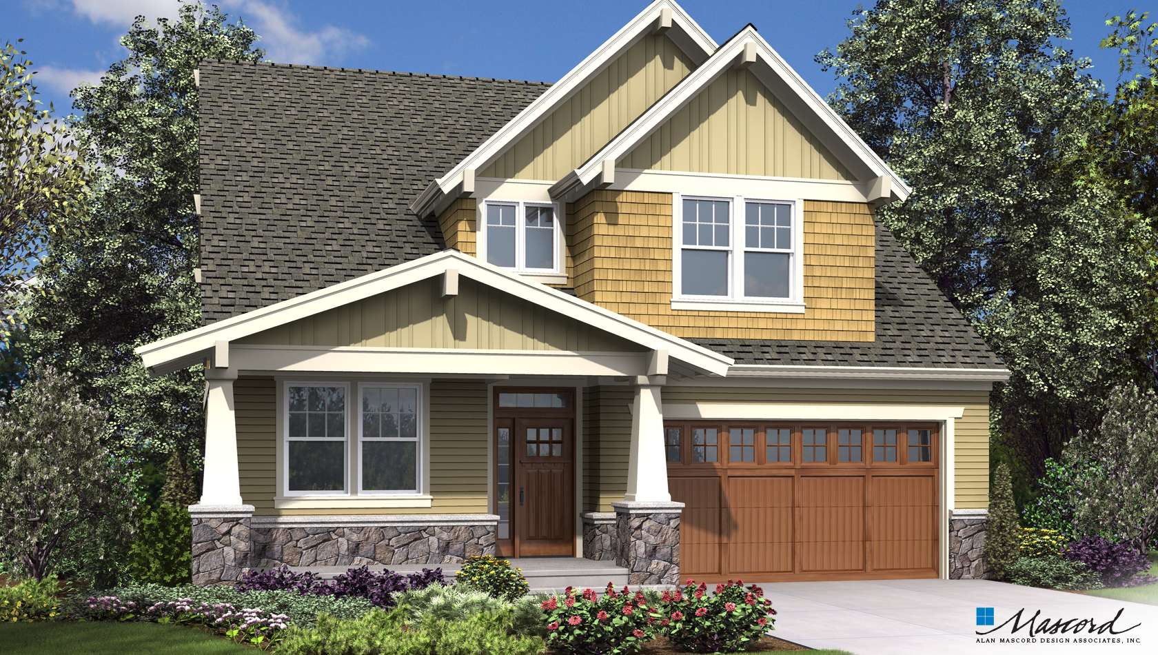 Main image for house plan 23114: The Mellowhaven