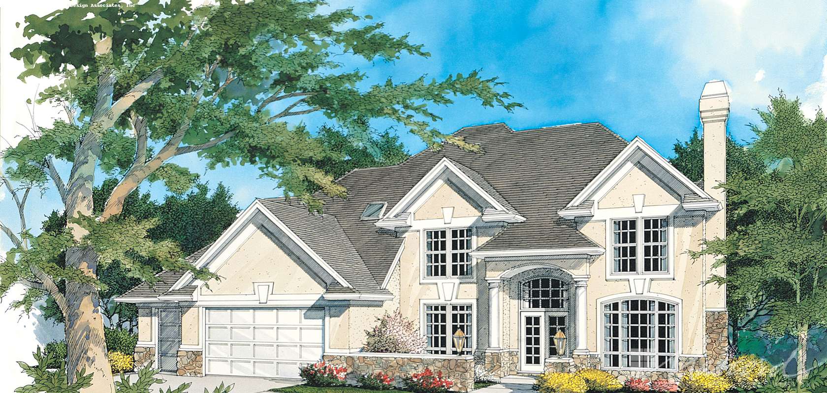 Mascord House Plan B2313A: The Rosenfeld