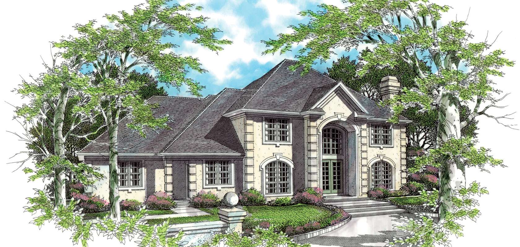 Mascord House Plan 2337: The Milbourne