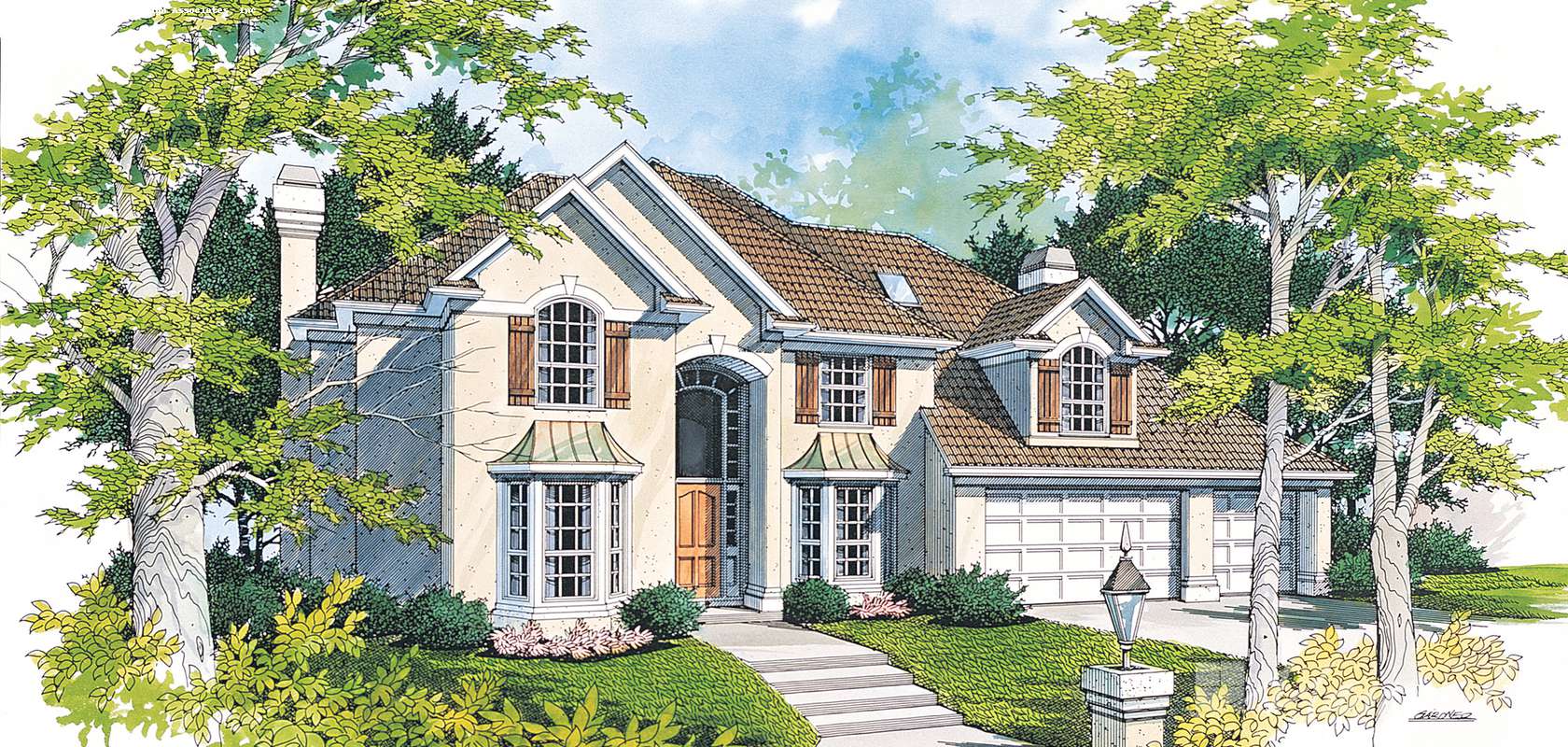 Mascord House Plan 2338: The Pierson