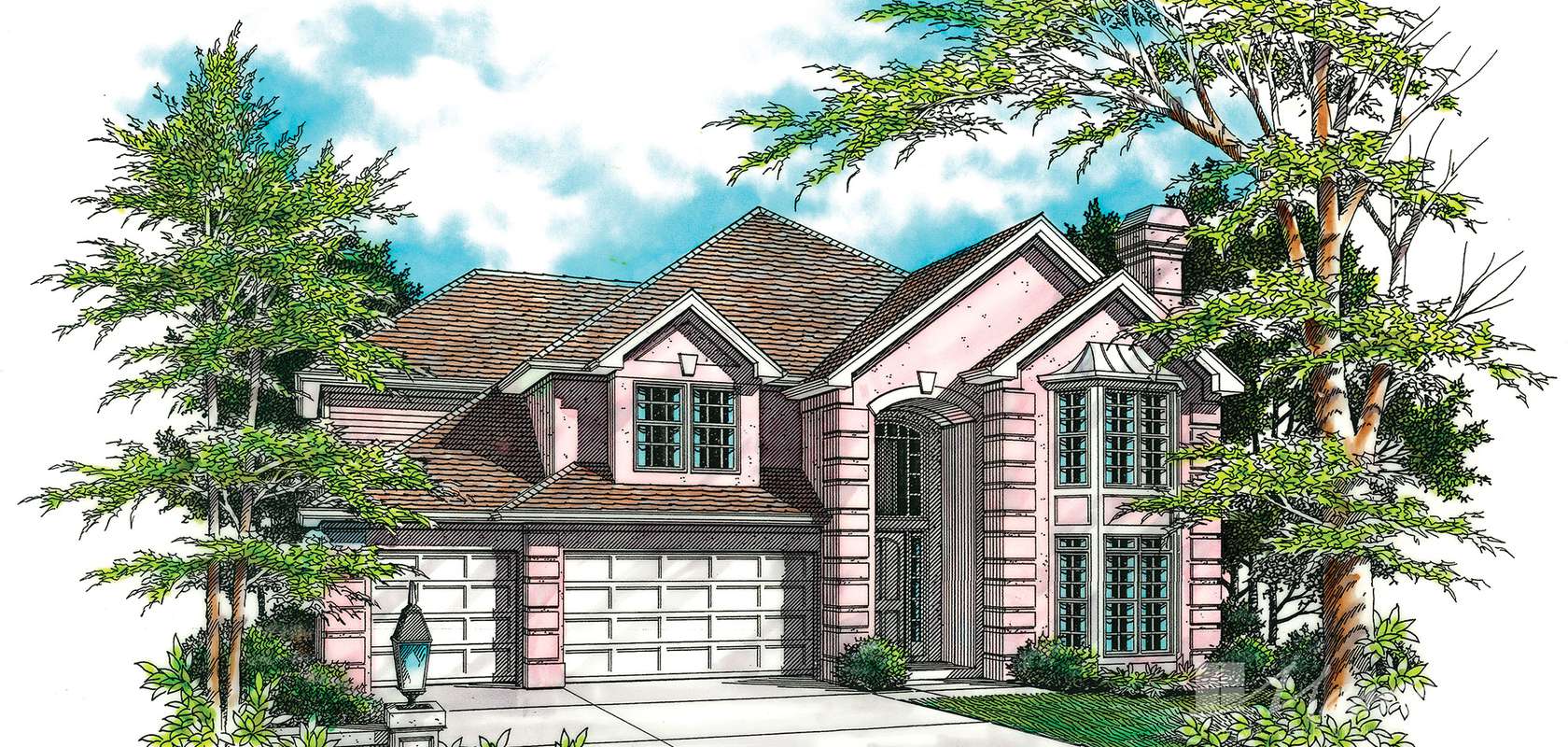 Mascord House Plan 2344: The Collison