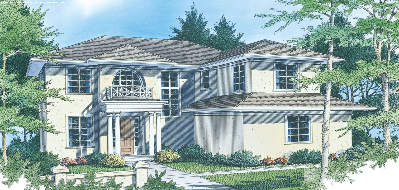 Mascord House Plan B2347: The Gardell