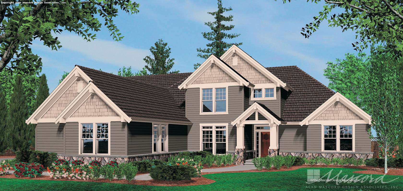 Mascord House Plan 2352B: The Amarantha