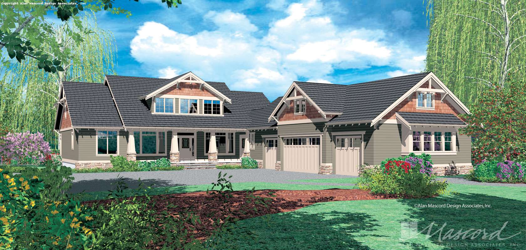 Mascord House Plan 2362: The Leesville