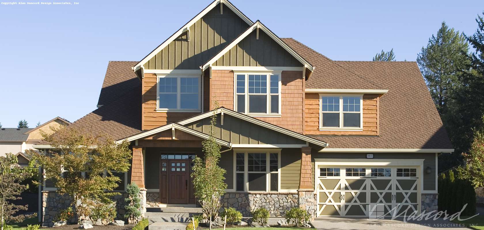Mascord House Plan B2363B: The Randolf