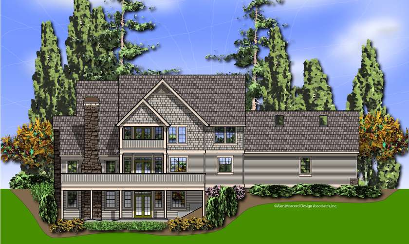 Mascord House Plan 2371A: The Hayfield