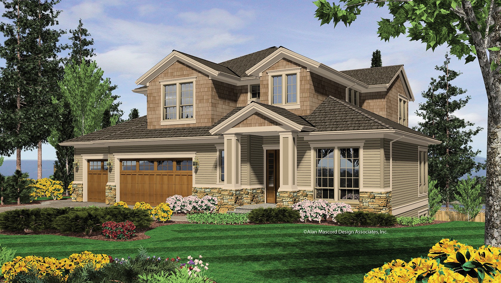 Main image for house plan 2376: The Bainbridge