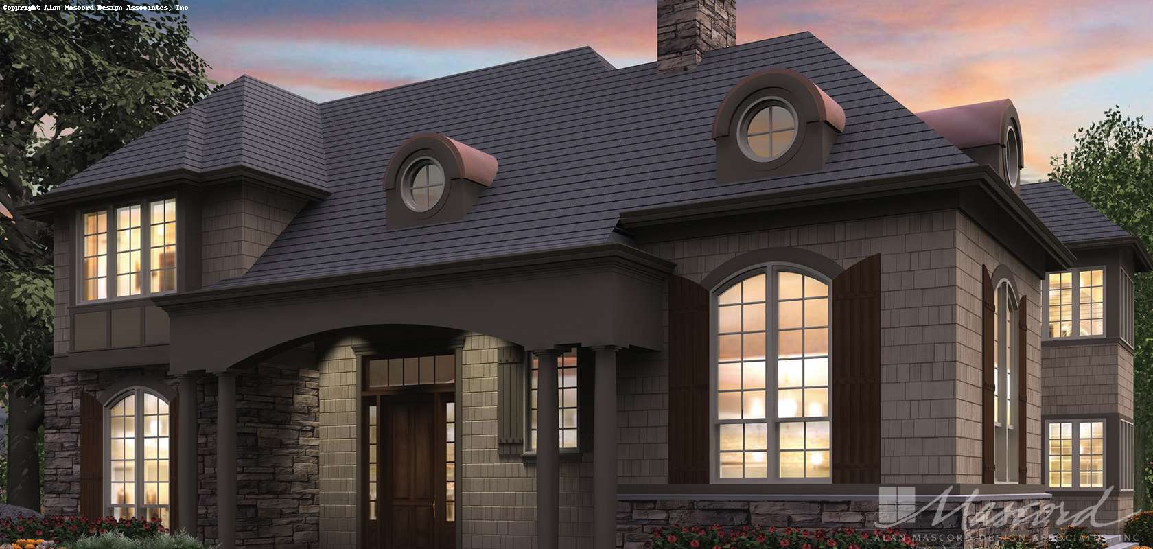 Mascord House Plan 2380: The Lisette