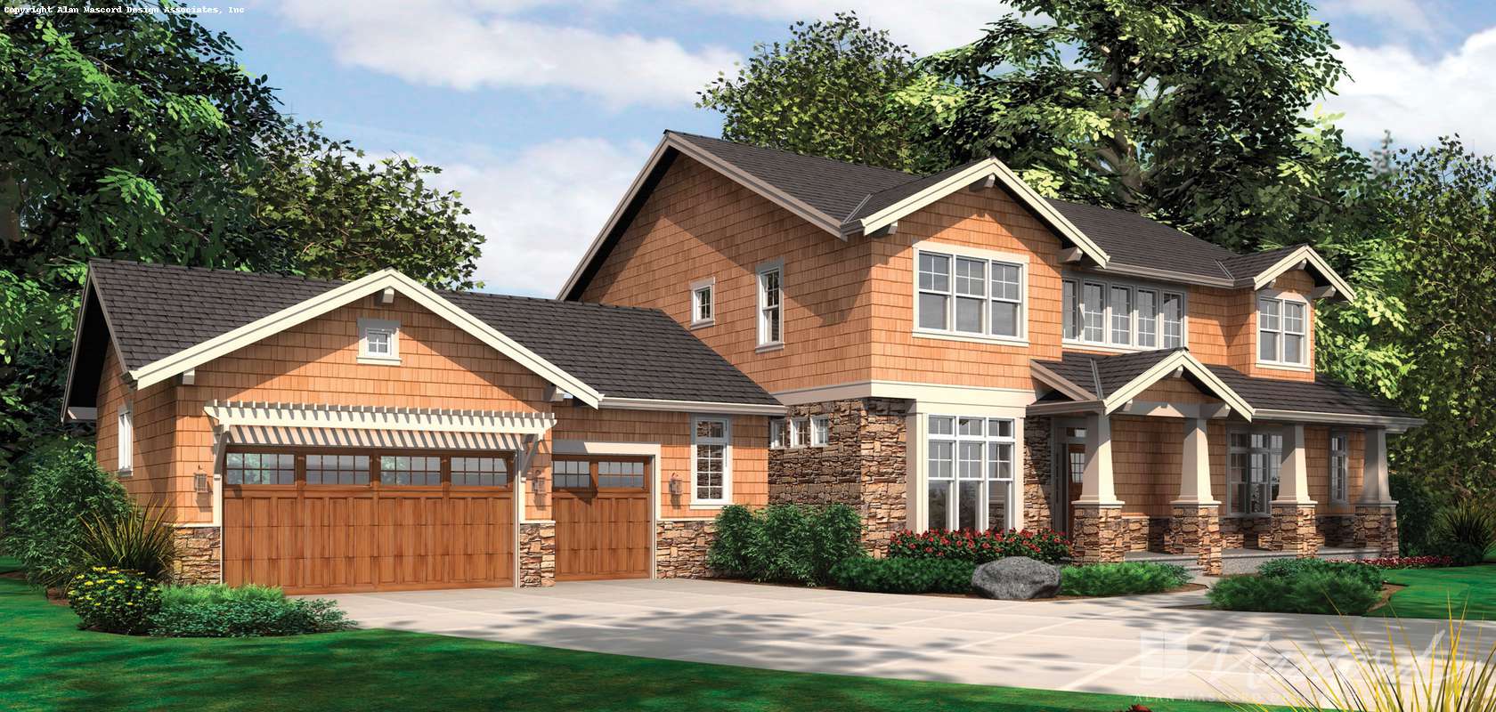 Mascord House Plan B2383: The Lofton