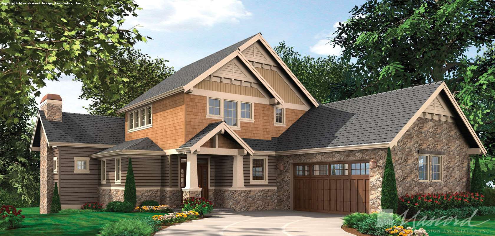 Mascord House Plan 2387: The Iverson