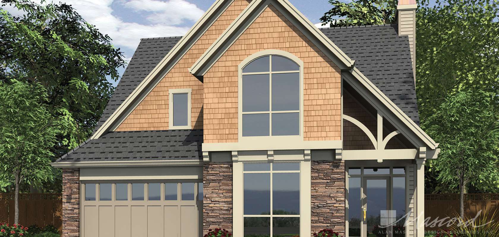 Mascord House Plan B2388: The Sibley
