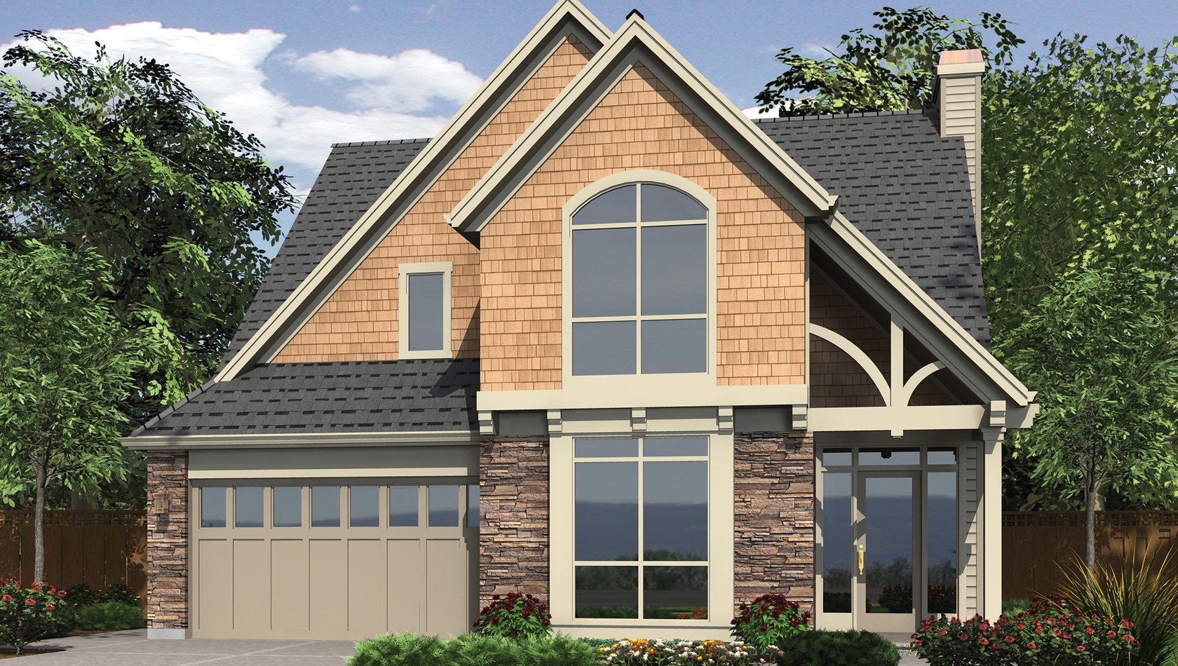 Main image for house plan B2388: The Sibley