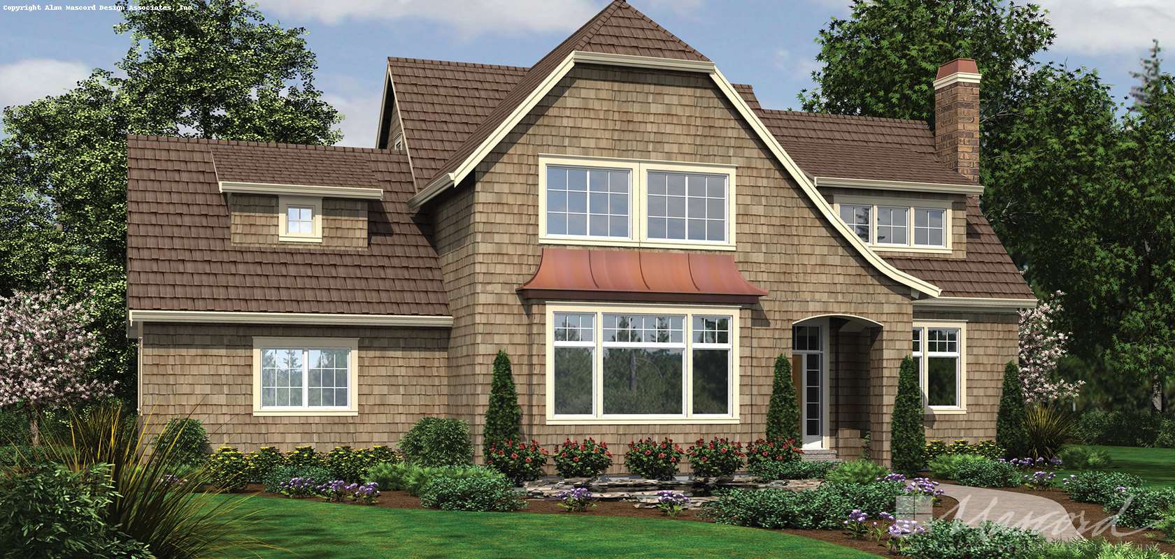 Mascord House Plan 2391: The Cannondale