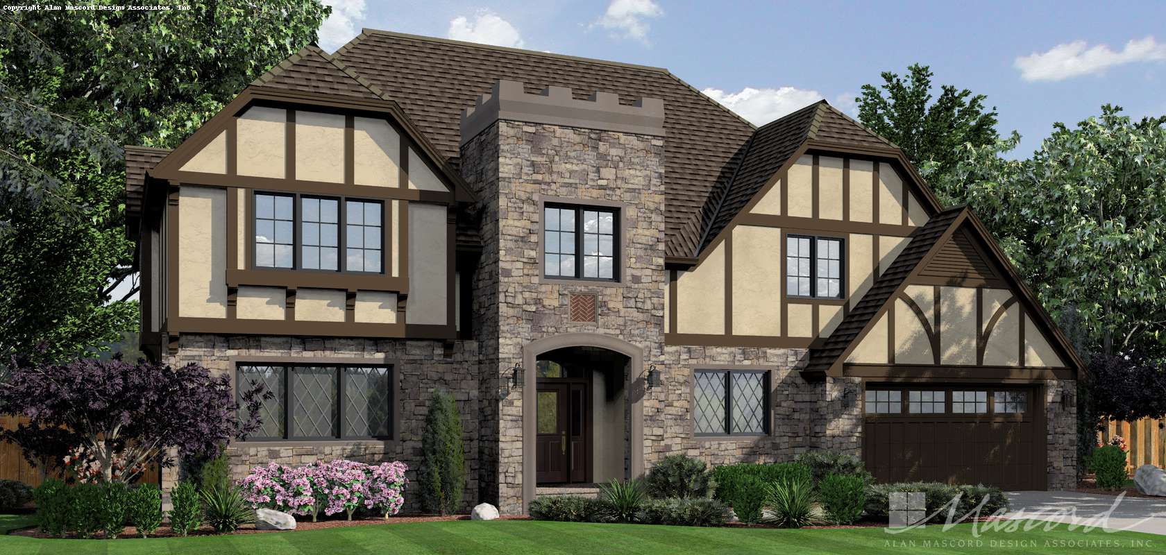 Mascord House Plan 2392: The Kent