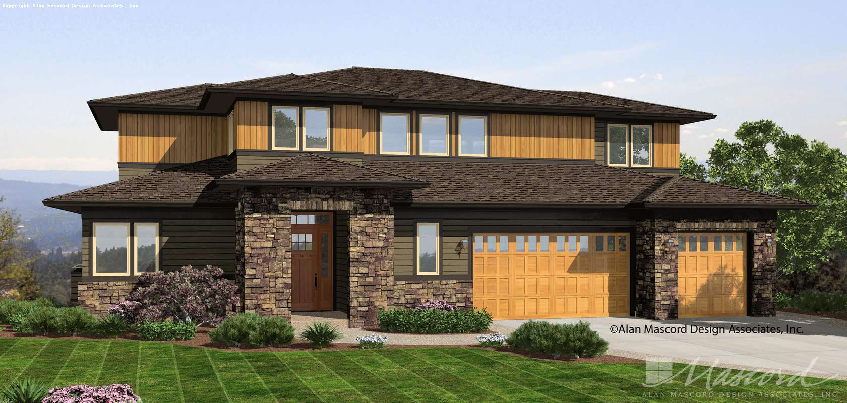Mascord House Plan 2395: The Riverview