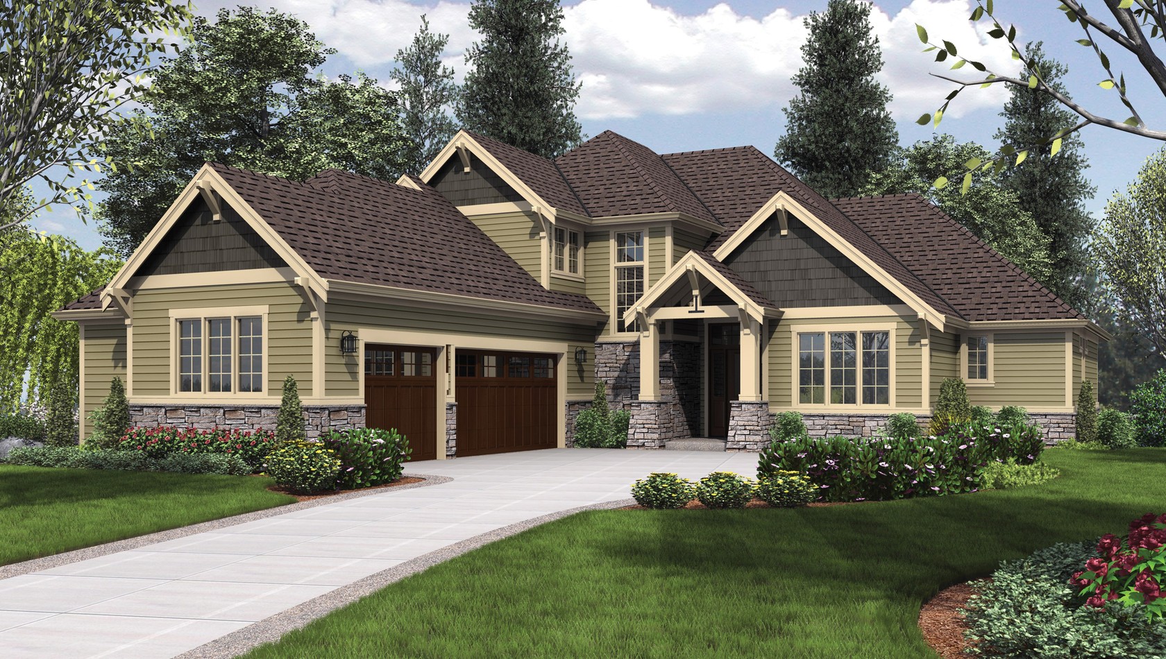 Main image for house plan B2396: The
