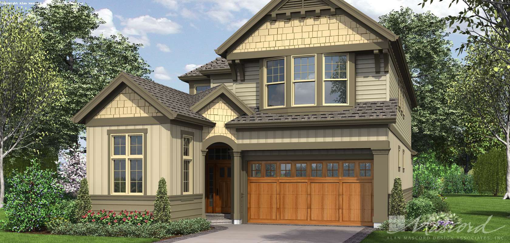 Mascord House Plan 2398: The Williams