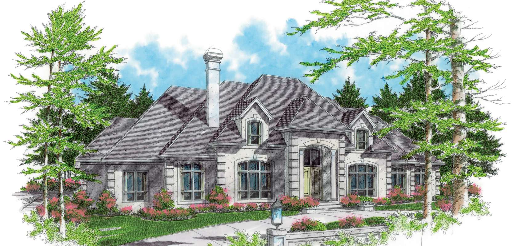 Mascord House Plan 2413B: The Wellington