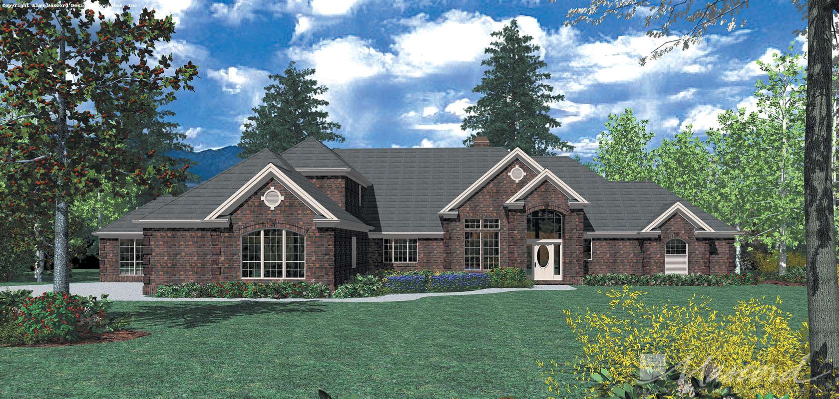 Mascord House Plan 2420: The Gatelyn