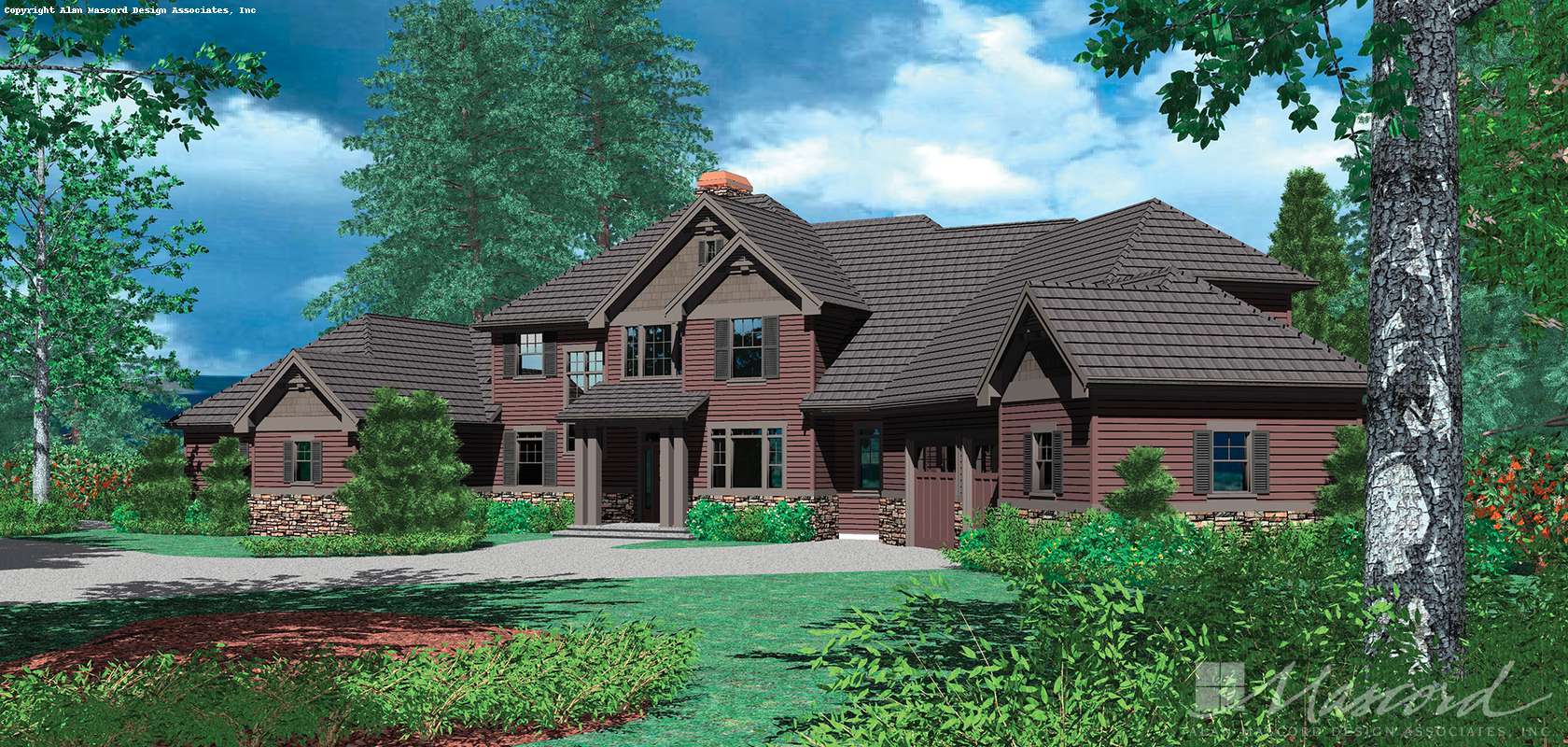 Mascord House Plan 2421: The Ingram