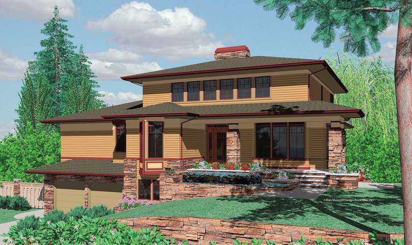 Prairie House Plan 2429 The Kenison: 4716 Sqft, 5 Beds, 4.2 Baths