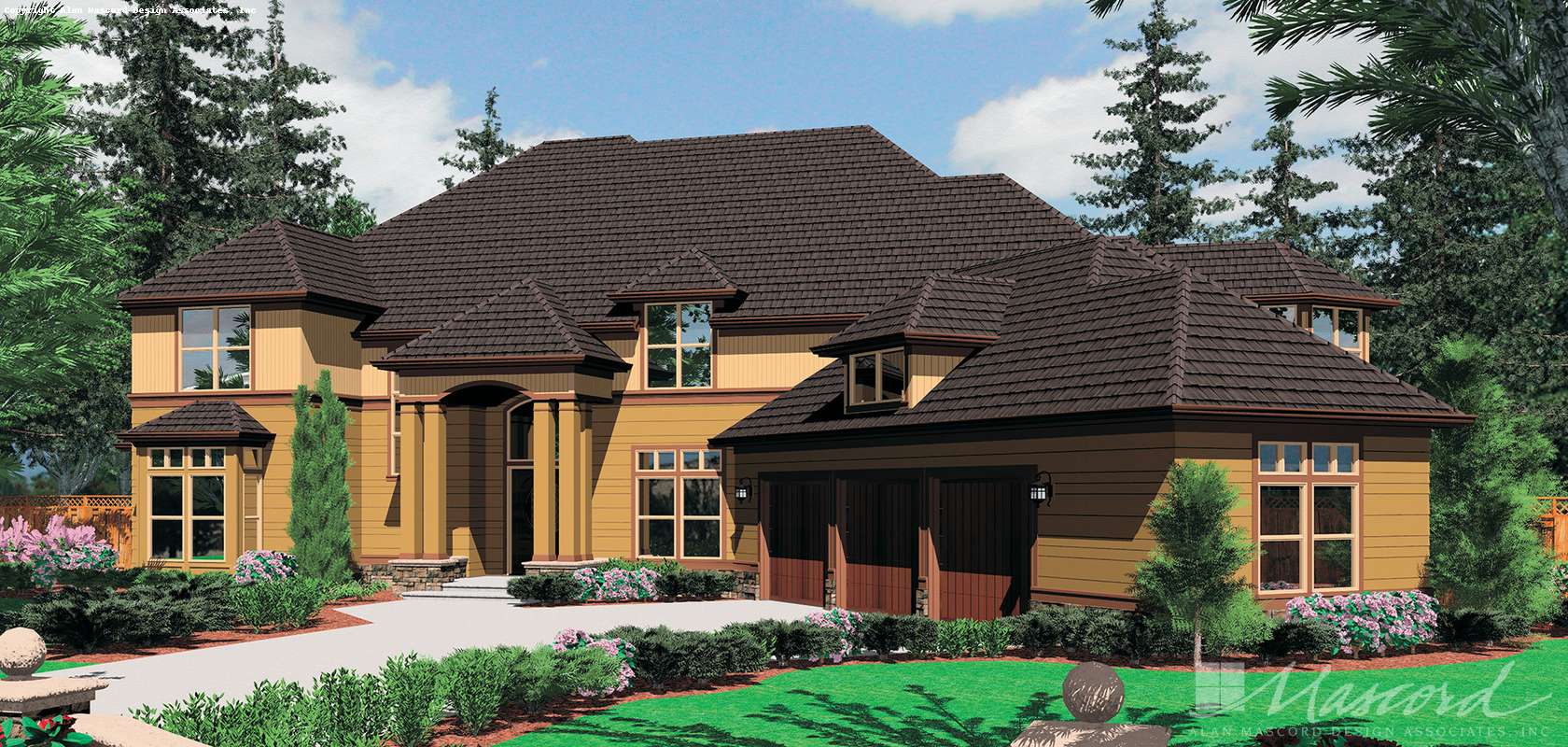 Mascord House Plan 2430: The Everton