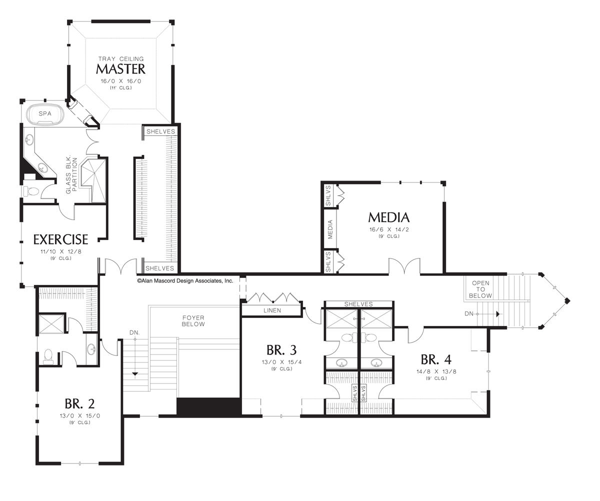 Shingle House Plan 2430 The Everton: 6391 Sqft, 5 Beds, 6.1 Baths