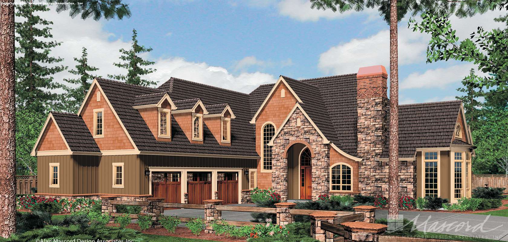 Mascord House Plan B2433: The Hutchcroft