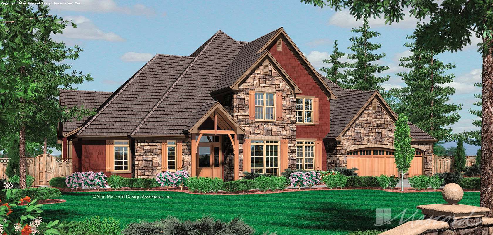 Mascord House Plan 2434: The Ellisville