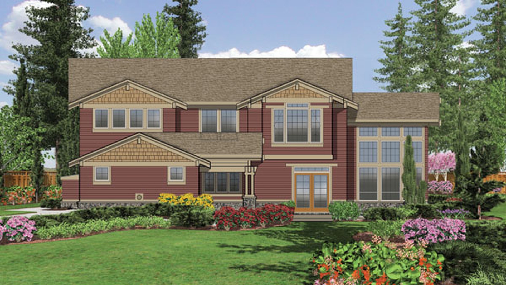 Craftsman House Plan 2436 The Ladner: 4490 Sqft, 4 Beds, 3.1 Baths