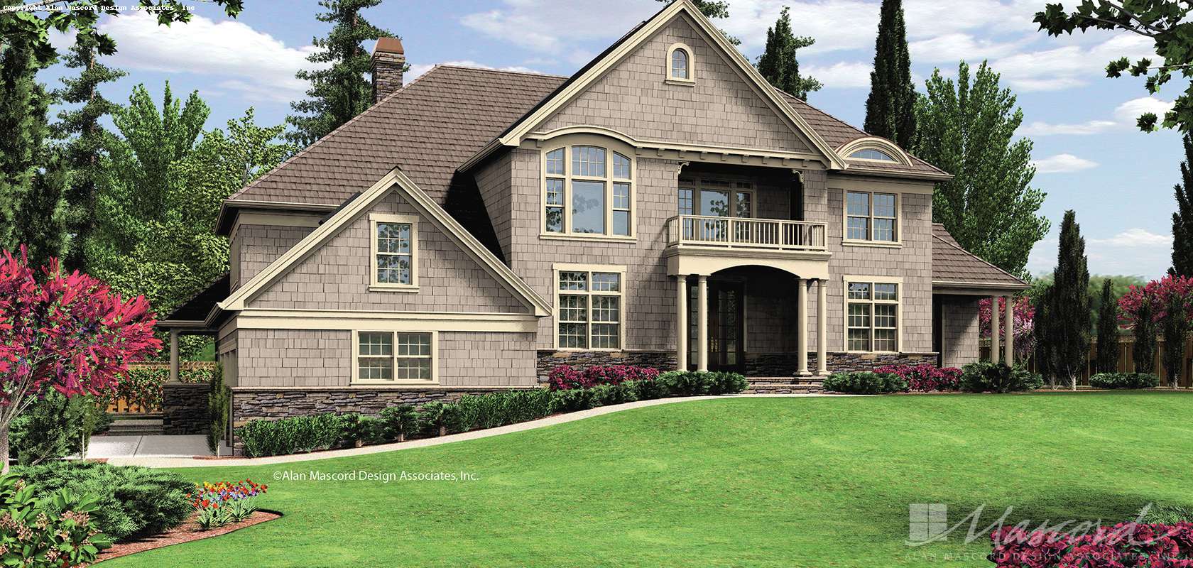 Mascord House Plan 2441: The Anniston